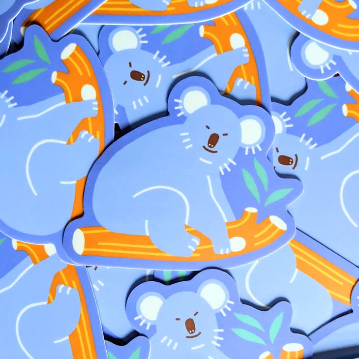 Pegatina de vinilo de koala