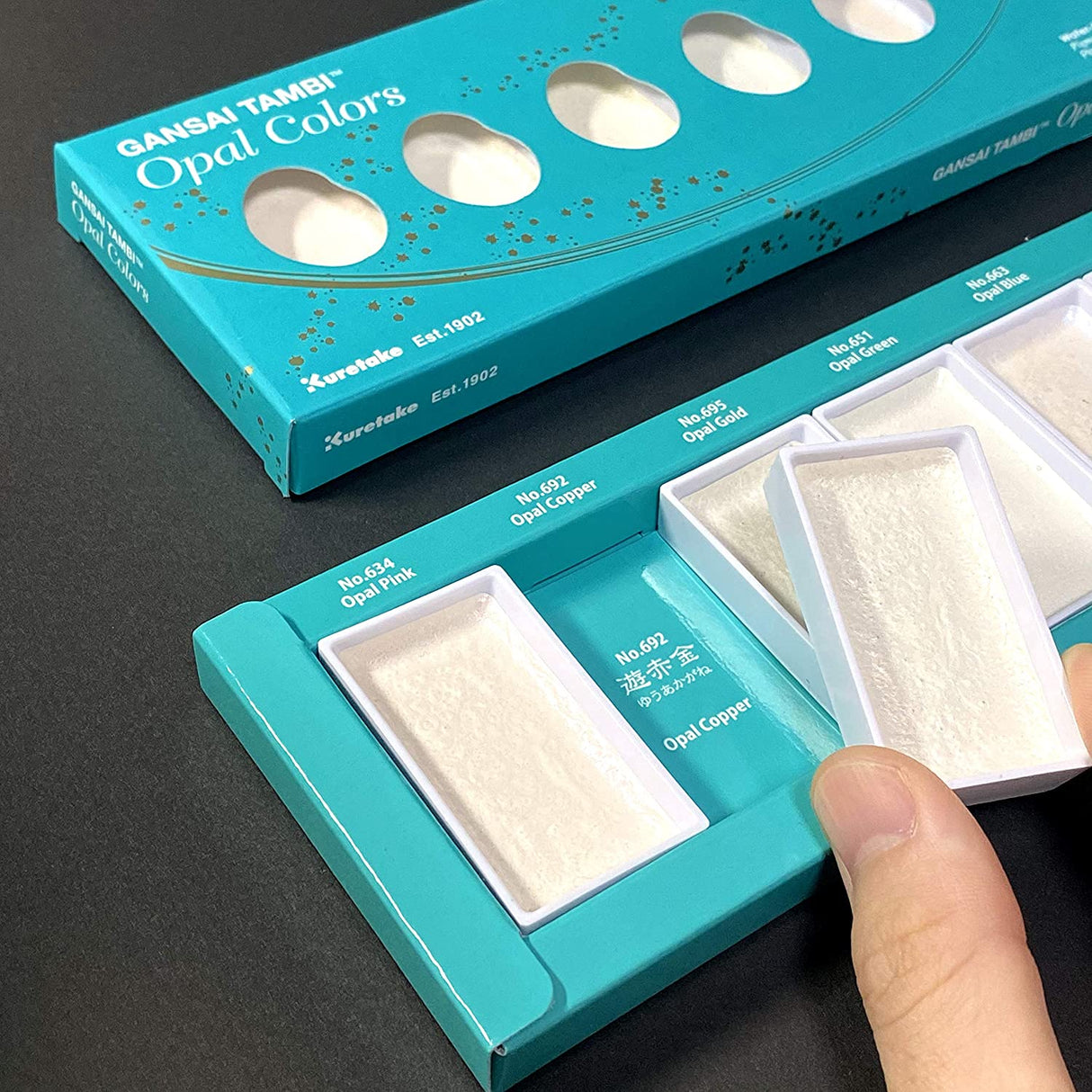 Kuretake Gansai Tambi Opal 6 Color Set