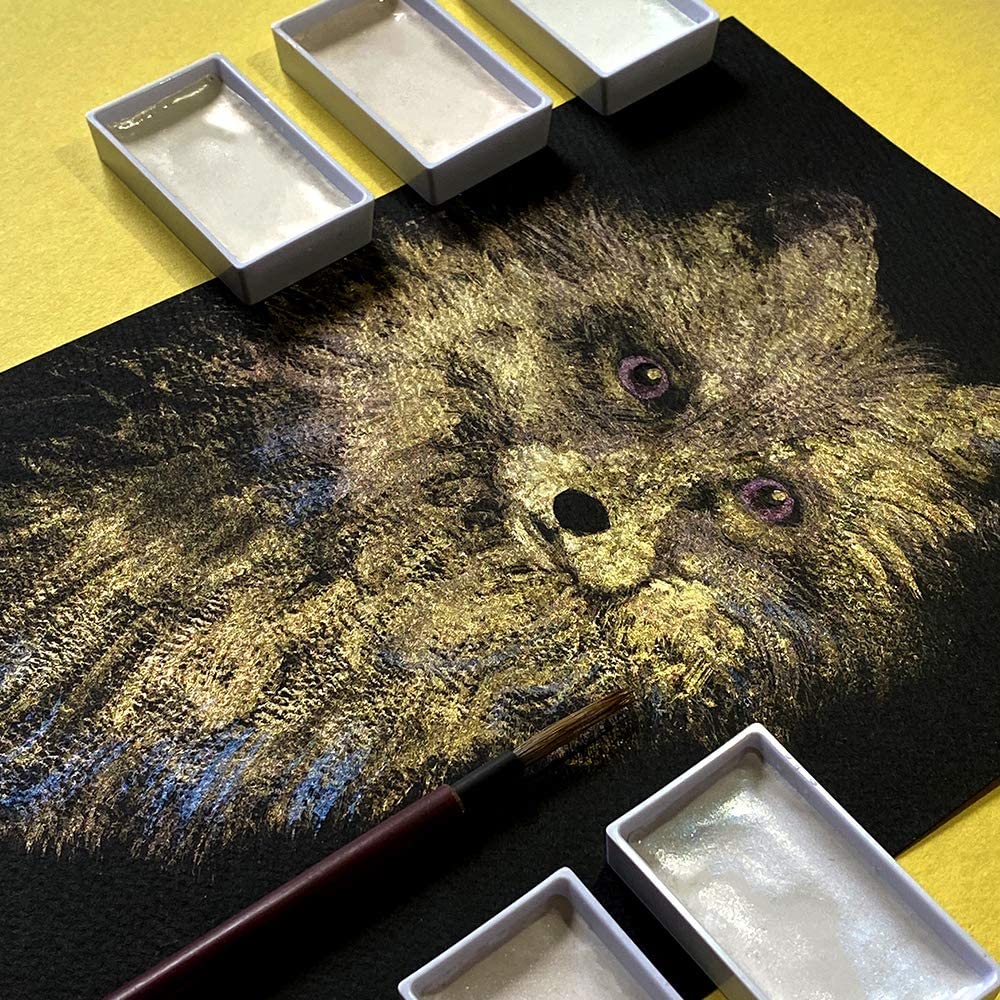 Kuretake Gansai Tambi Opal 6 Color Set