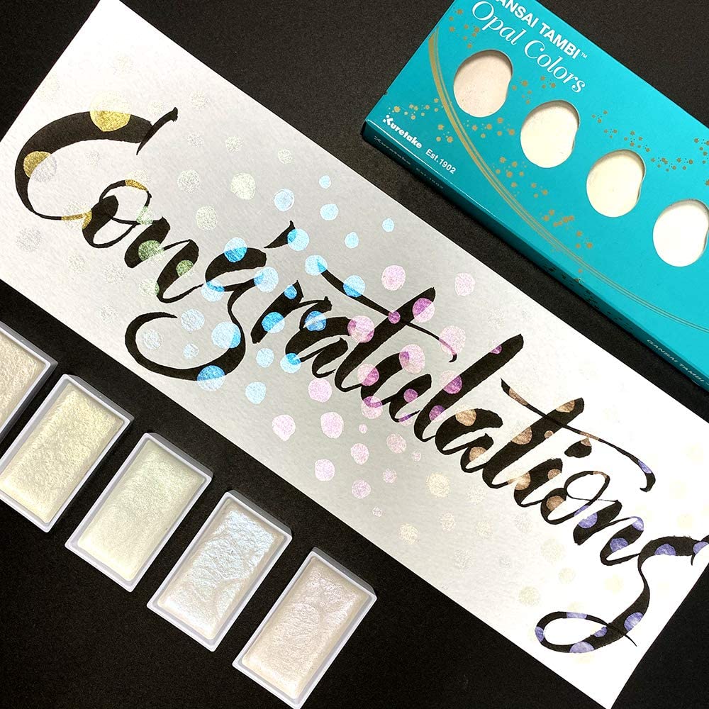 Kuretake Gansai Tambi Opal 6 Color Set