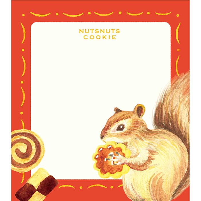 Bloc de notas con forma de galleta dulce, 100 hojas