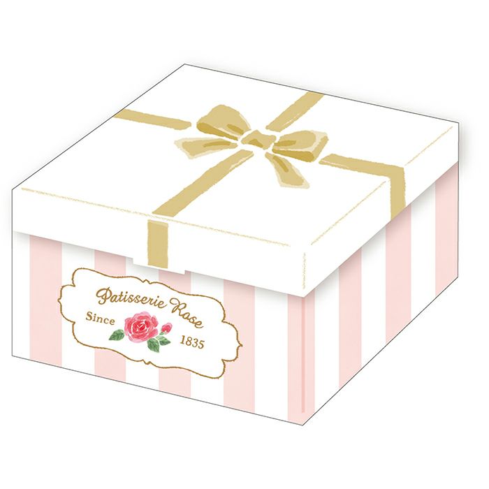 Cake Gift Box Letter Set - Writing Papers & Envelope