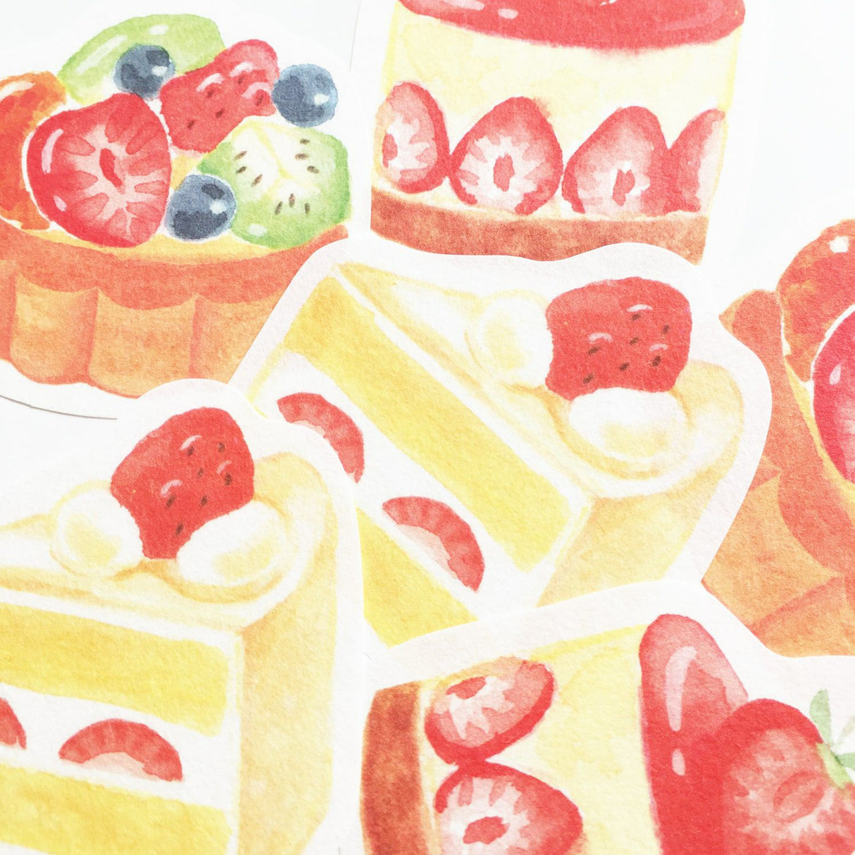 Strawberry Buffet Shortcake Letter Set