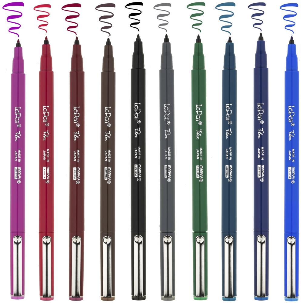 Le Pen Flex Primary Set 10/Pkg Uchida