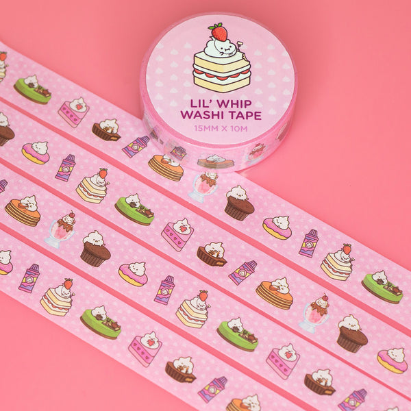  Cute Desserts Washi Tape: Kawaii Food Washi Tape