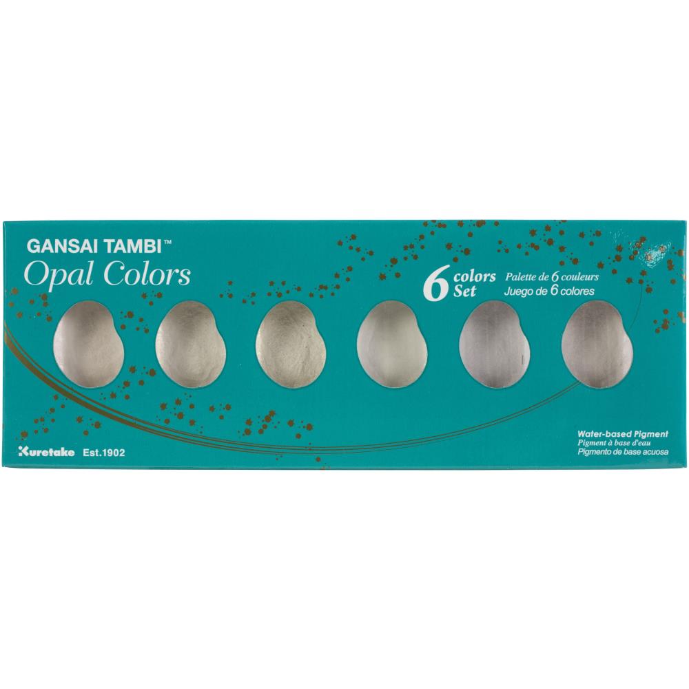 Kuretake Gansai Tambi Opal 6 Color Set