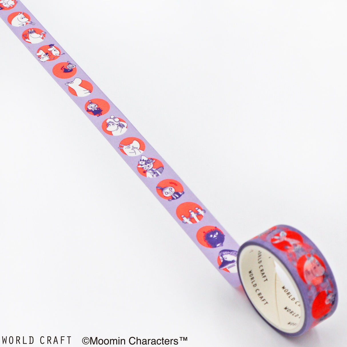 Moomin Washi Tape Purple