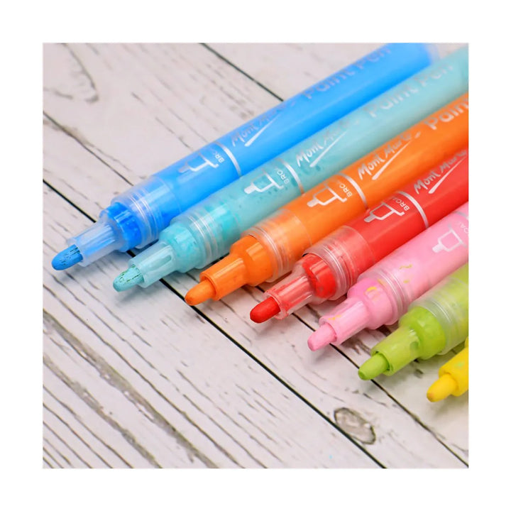 Acrylic Paint Pens Signature Broad Tip 3mm 12pcs