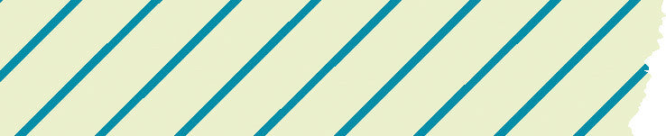 Mint Stripe Washi Tape Masté