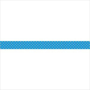SALE Neon Blue Dot Japanese Washi Tape • Basic Masté Masking Tape