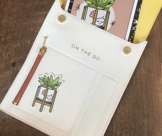 Mid Century Plant Sticker