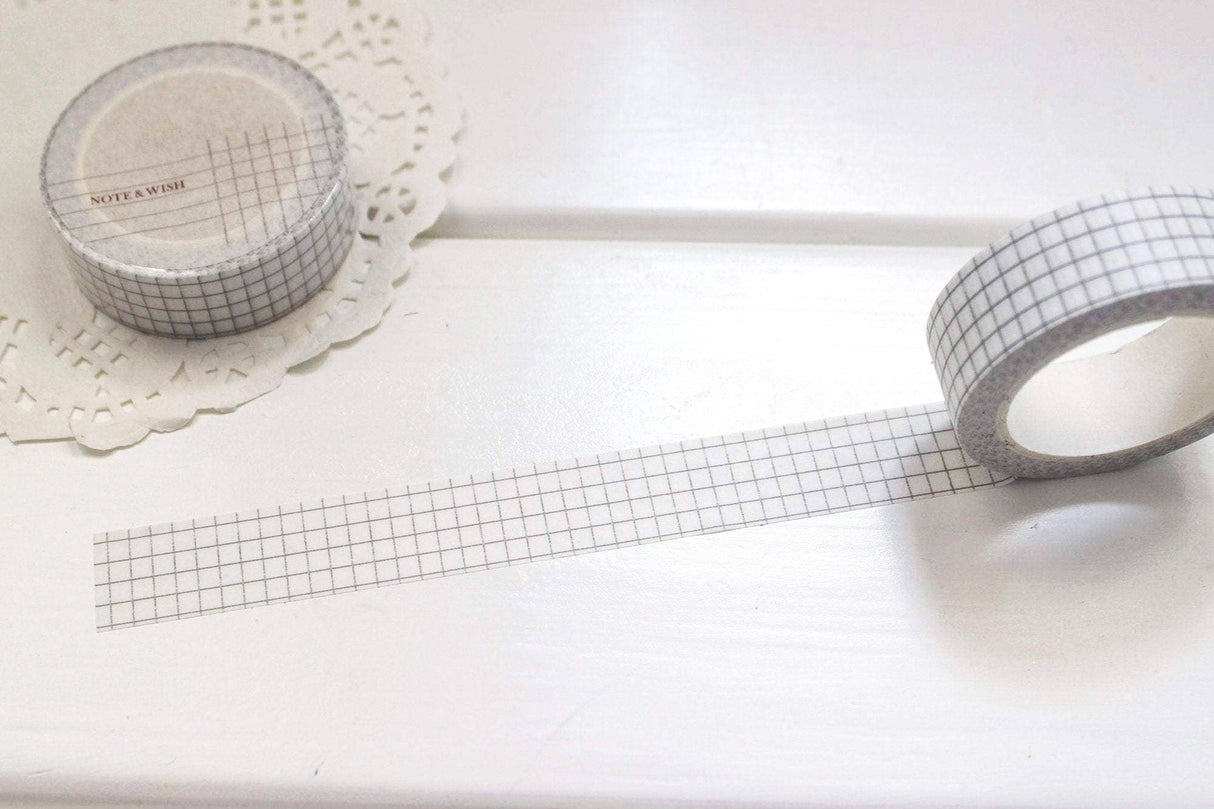 Moss Grid Washi Tape