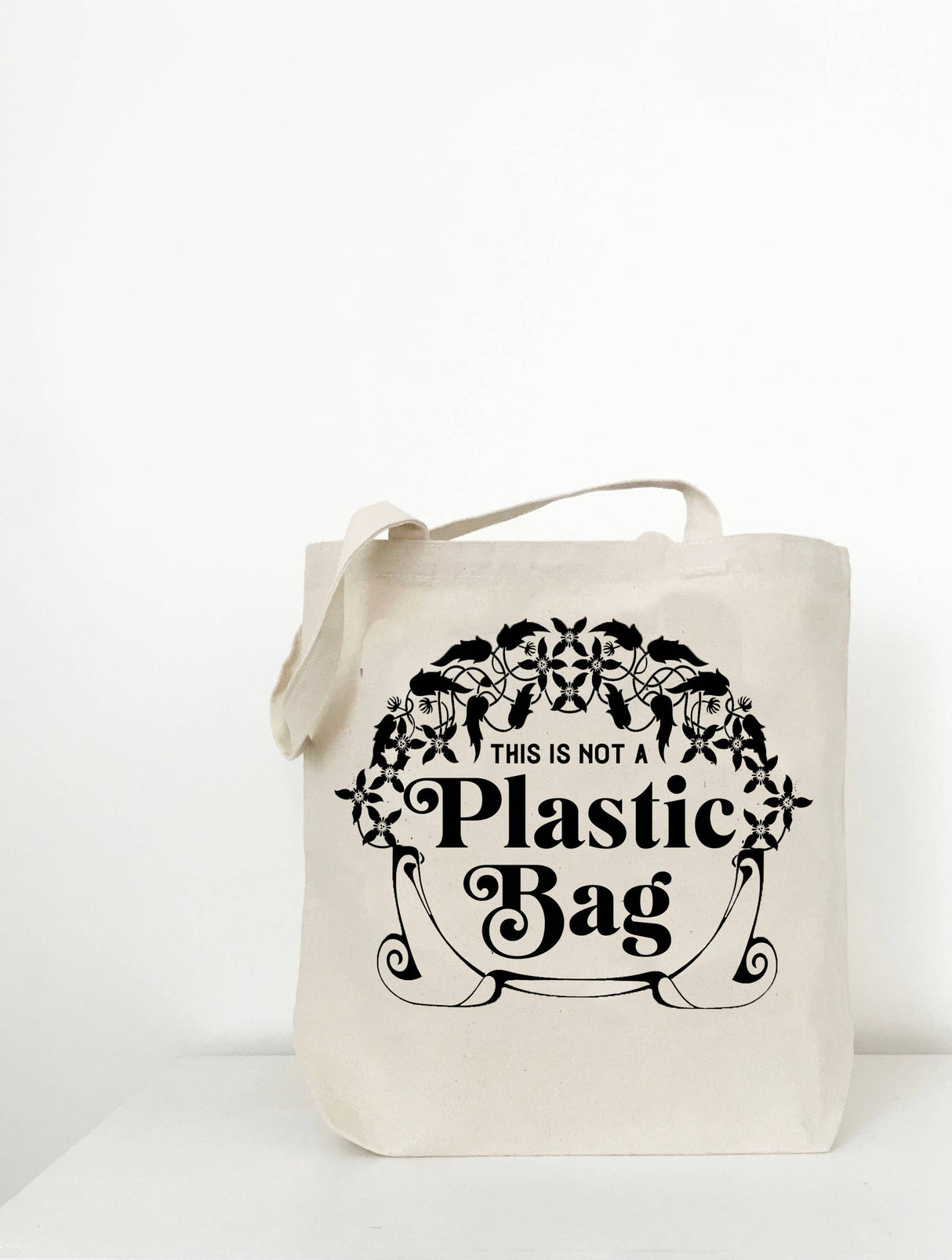 Not a Plastic Bag Canvas Tote. Sorry plastic. We've found someone else.
