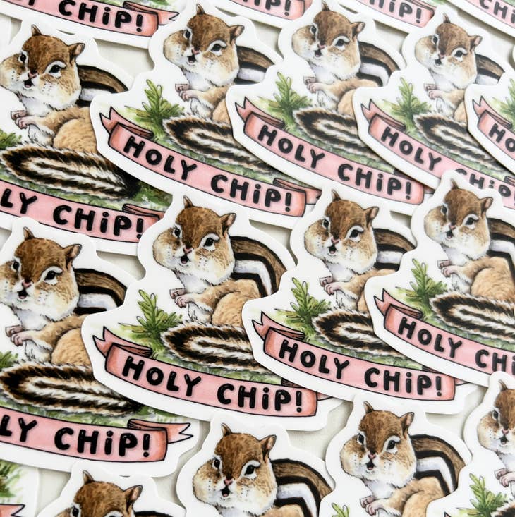 ¡Oh Chip! Pegatina de ardilla