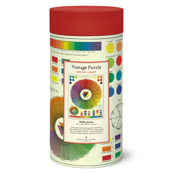 Cavallini & Co Color Wheel 1,000 Piece Puzzle