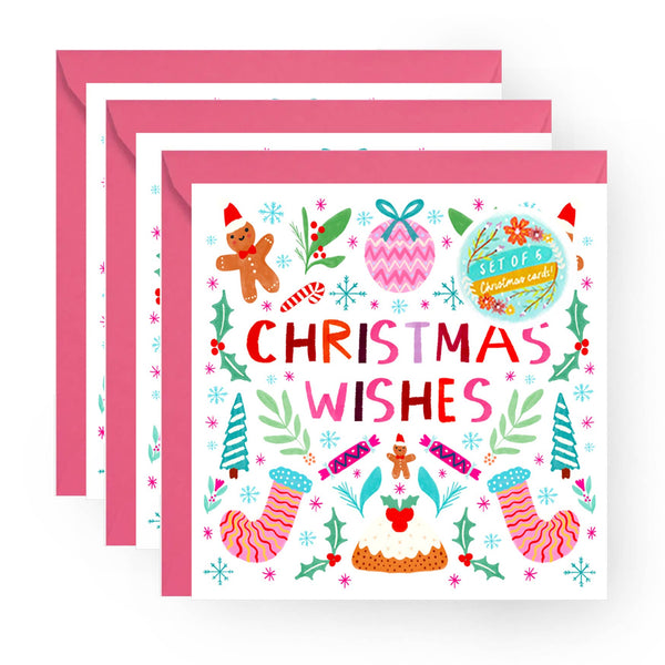 Pack of 5 Recycled Christmas Cards
