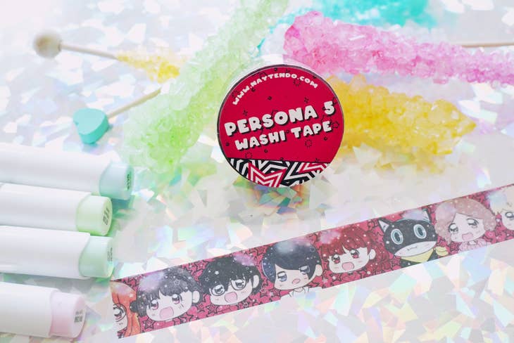 Persona 5 Kawaii Washi Tape