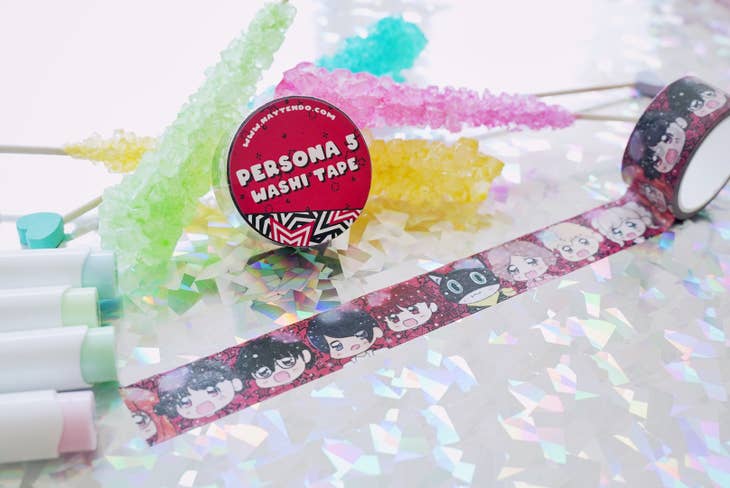 Persona 5 Kawaii Washi Tape
