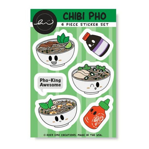 Pho Sticker Sheet