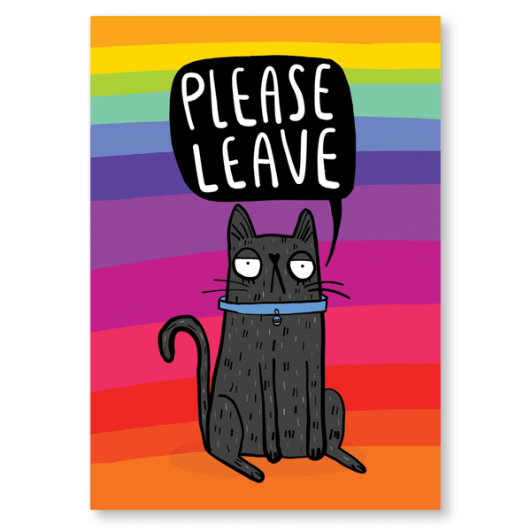 Please Leave Postcard