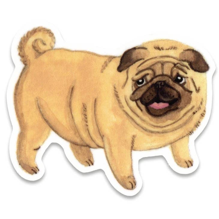 Pug Sticker