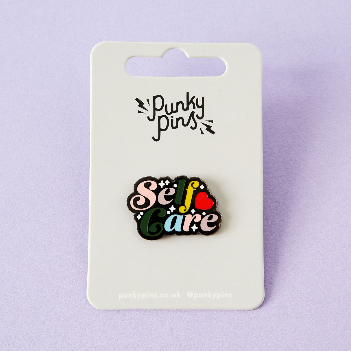 Self Care Enamel Pin