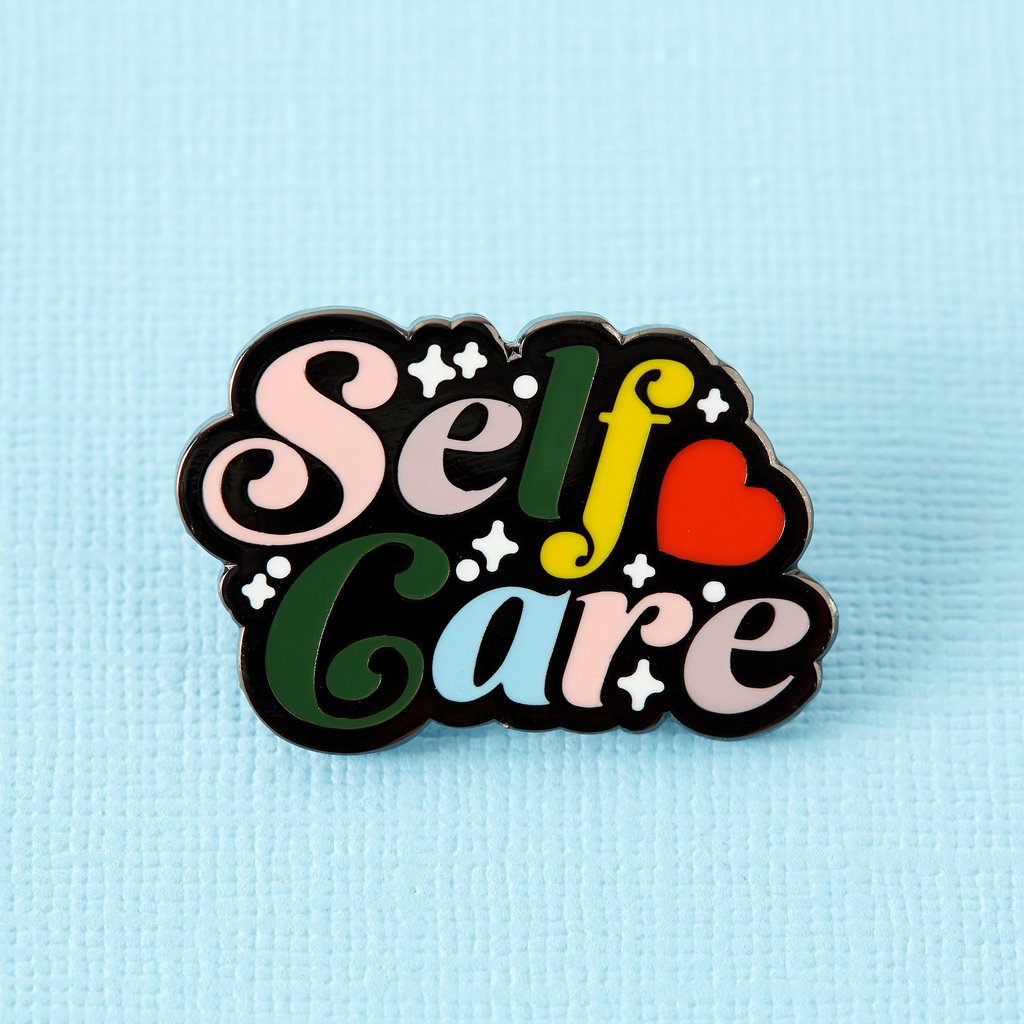 Self Care Enamel Pin