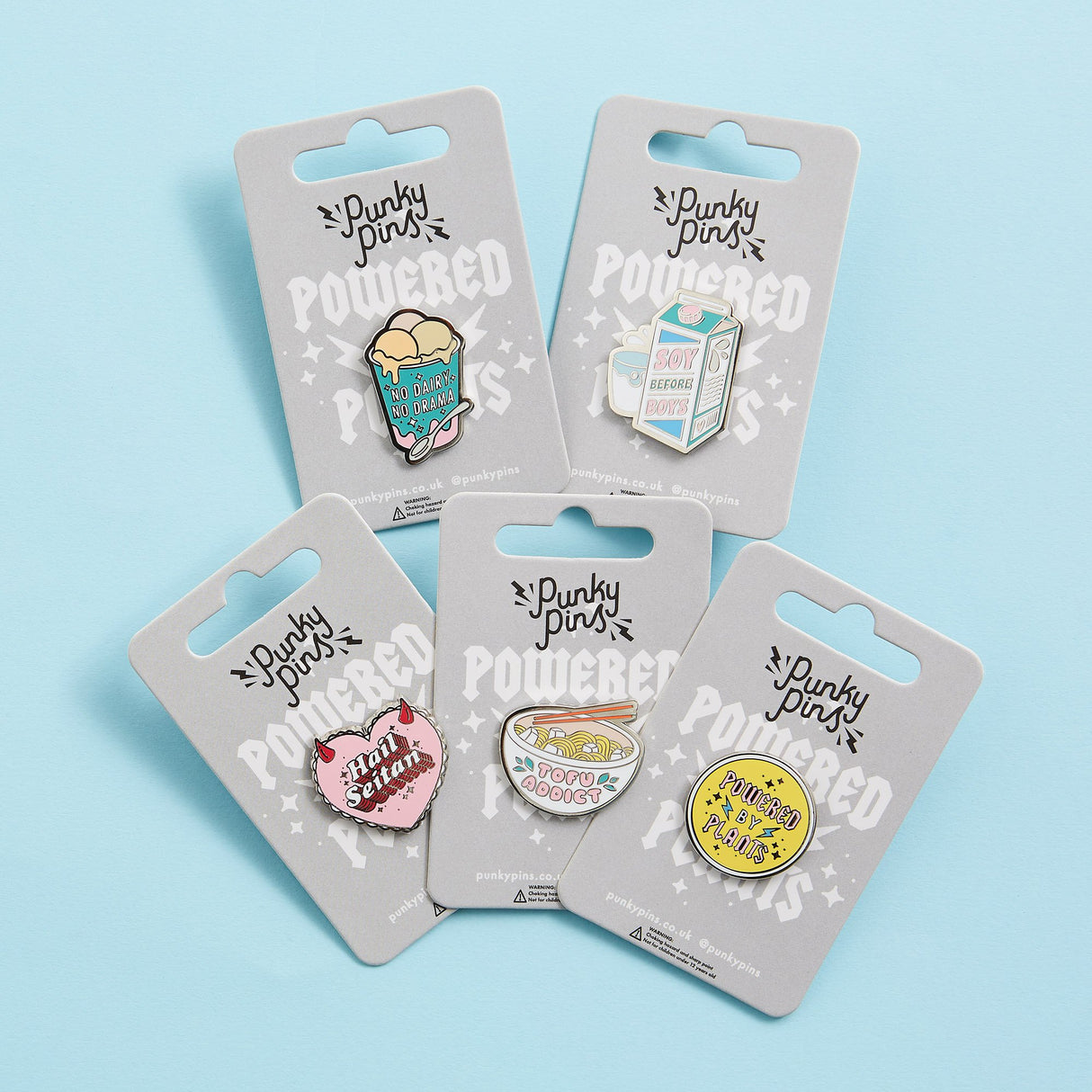 Tofu Addict Enamel Pin