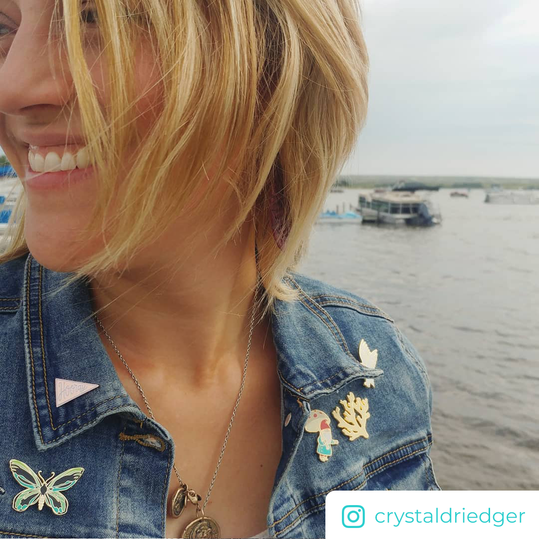 Queen Alexandra's Birdwing Butterfly Pin