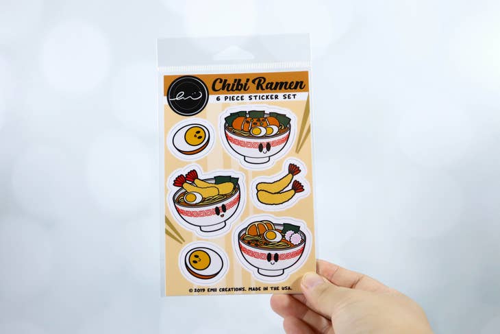 Ramen Sticker Sheet