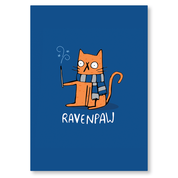 Inspired by Harry Potter Ravenclaw - Ravenpaw Postcard