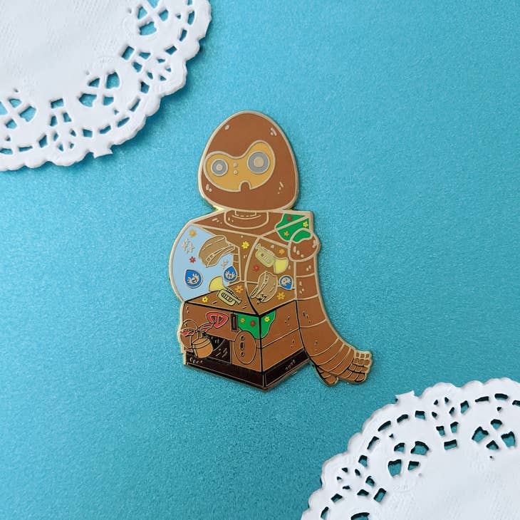 Robo-Pon Enamel Pin