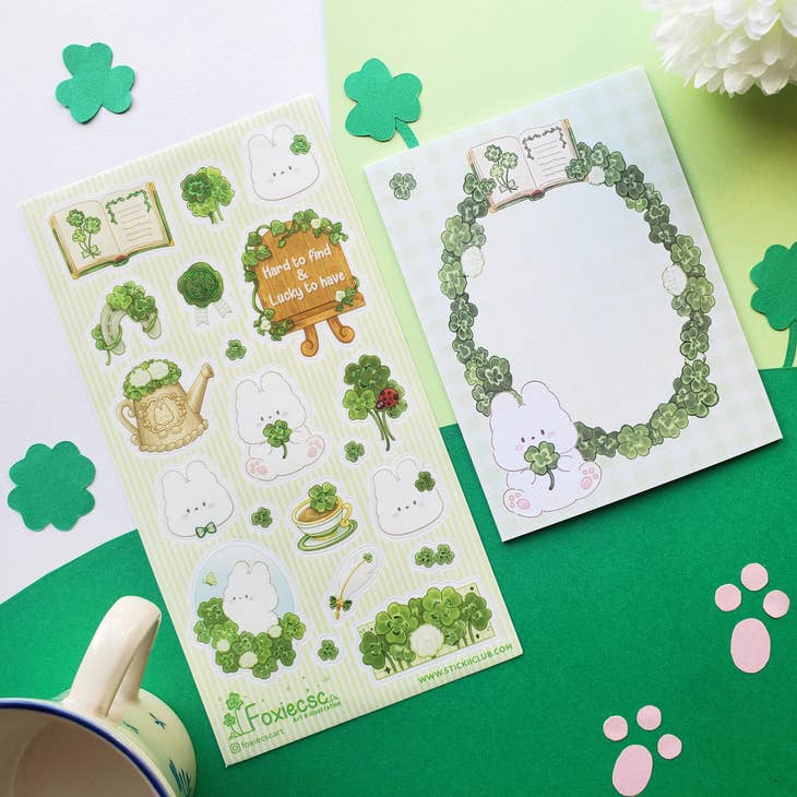 STICKII Lucky Bunny Sticker Sheet