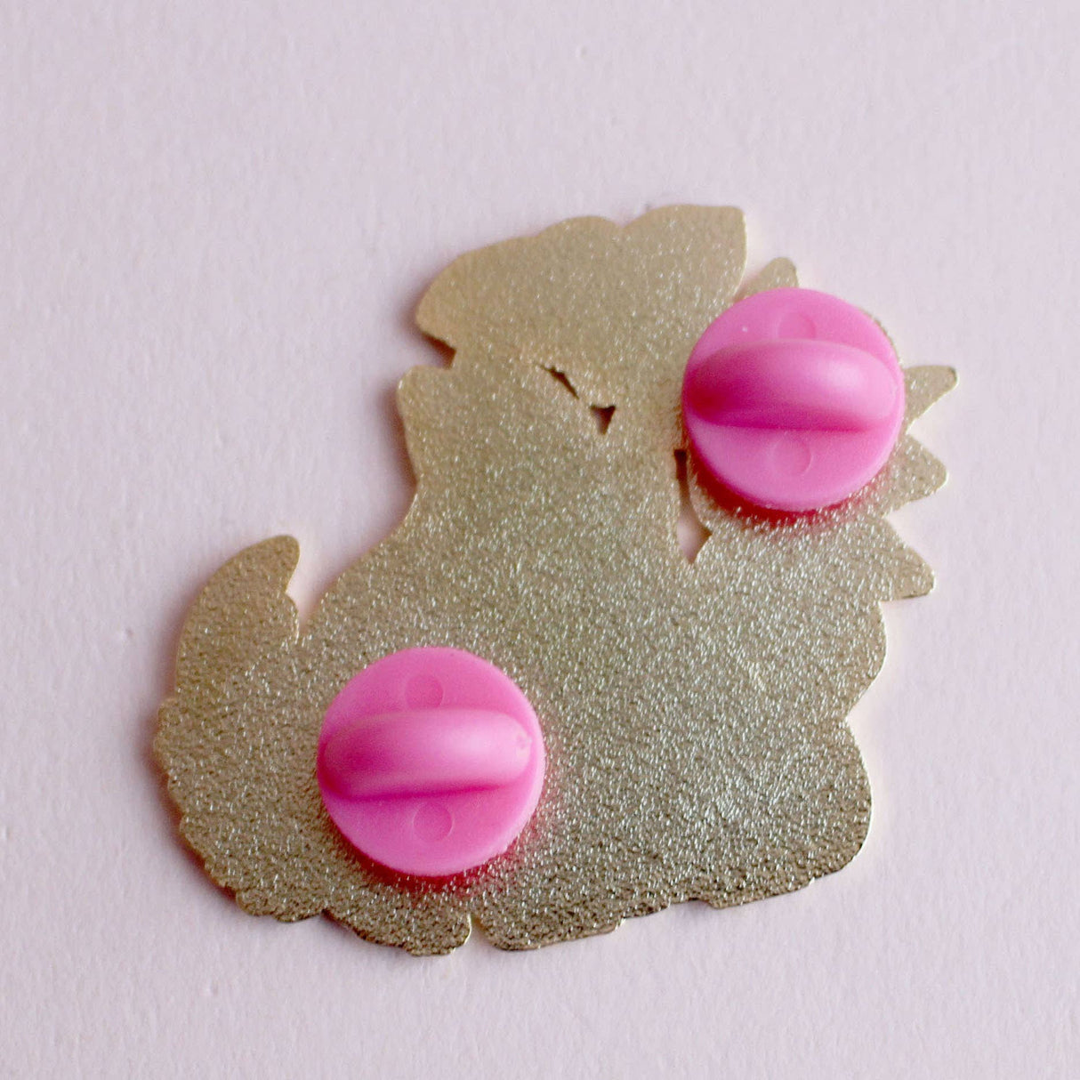 Snuggling Cats with Oranges Enamel Pin