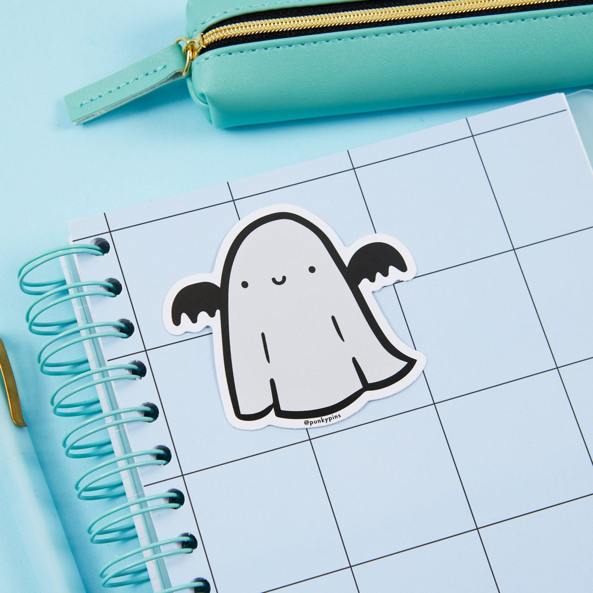 Ghost Vinyl Laptop Sticker