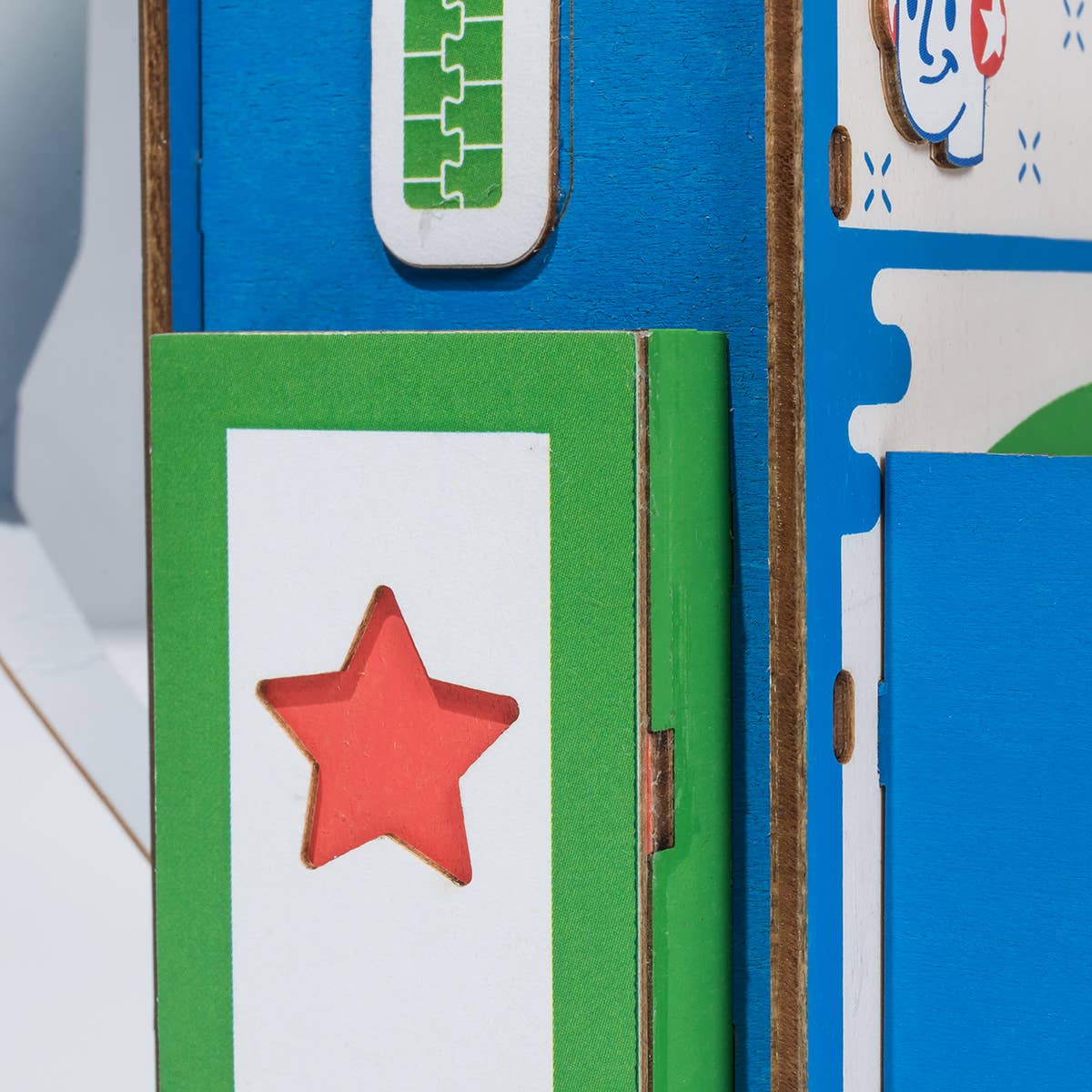 Backpack DIY Wooden Desk Organizer Pen Holder