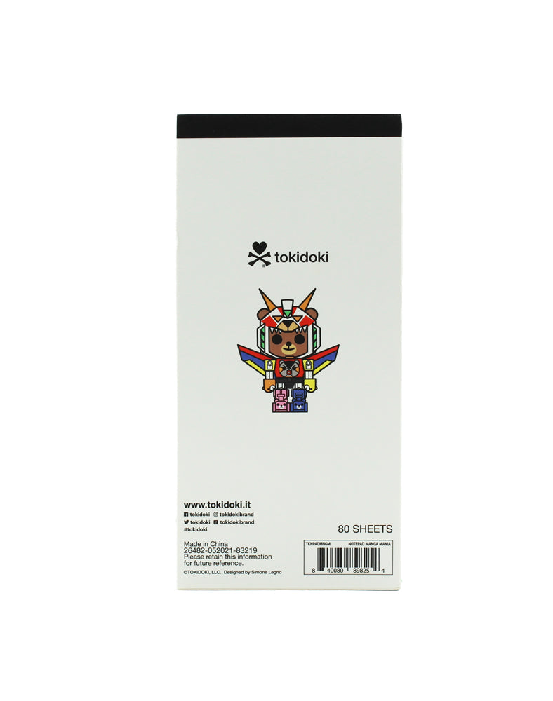Manga Mania Notepad Tokidoki