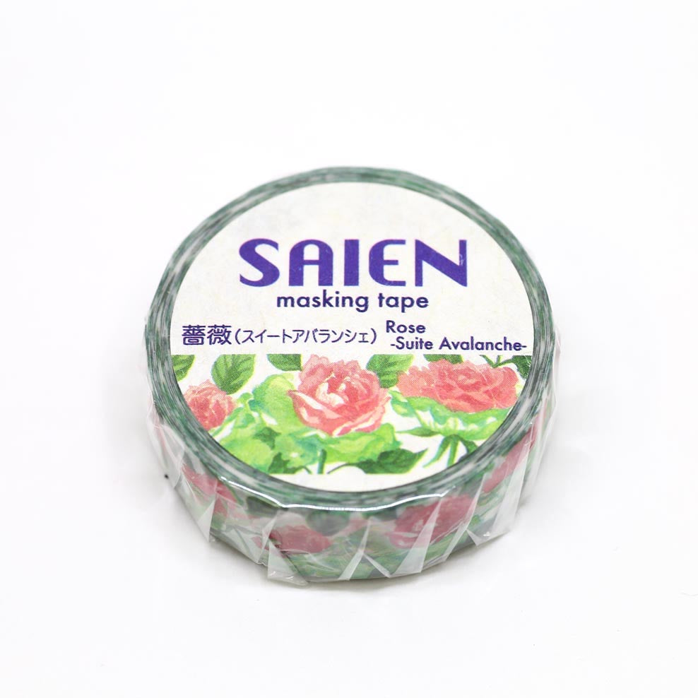 Rose Suite Avalanche Japanese Washi Tape SAIEN