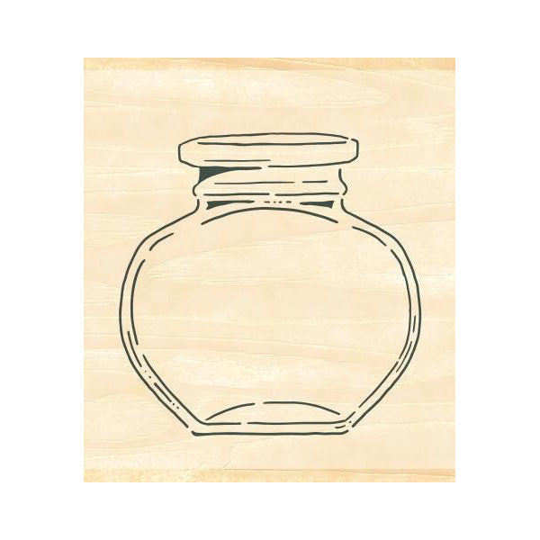 Beverly Ink Companion Stamp - Glass Ink Bottle