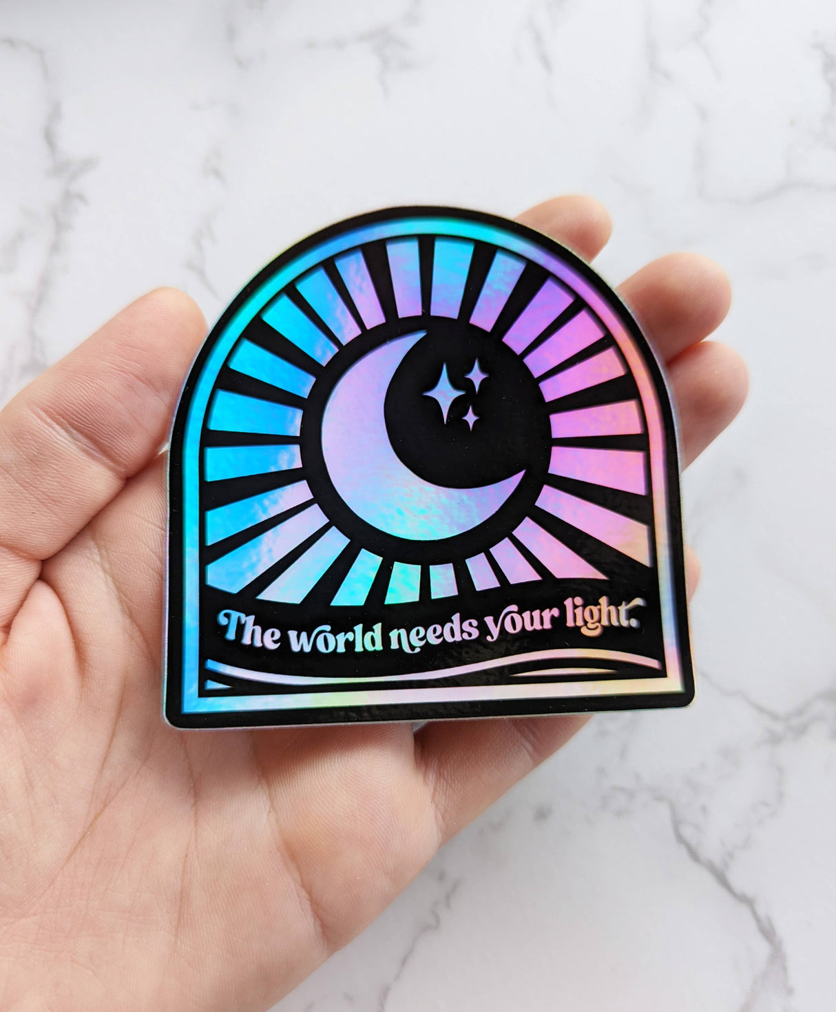 The World Needs Your Light Sticker