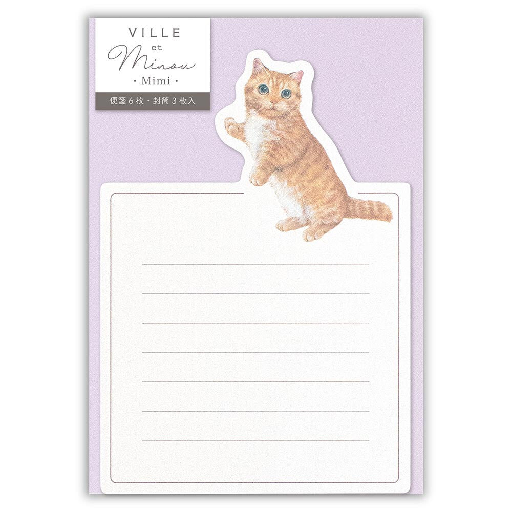 Juego de mini letras VILLE et Minou Mimi