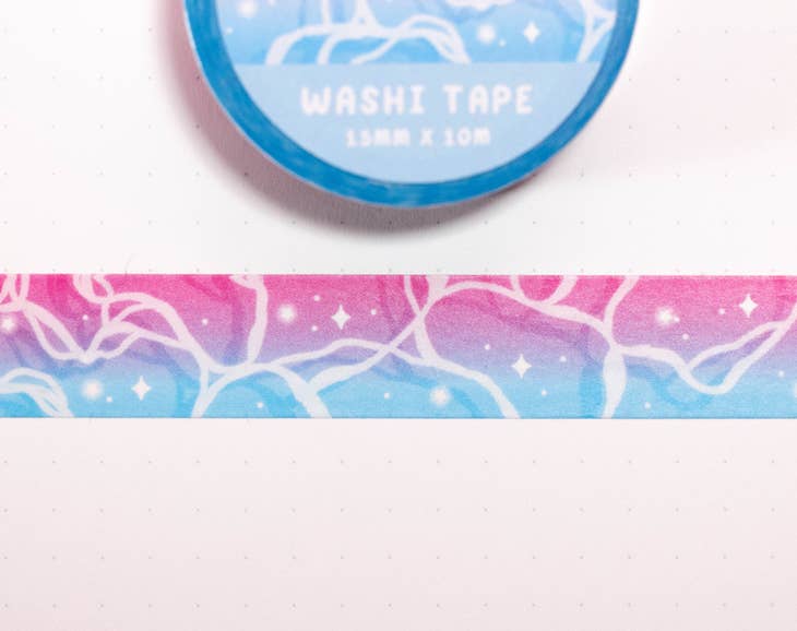 Unicorn Eclipse - Vaporwave Water Washi Tape