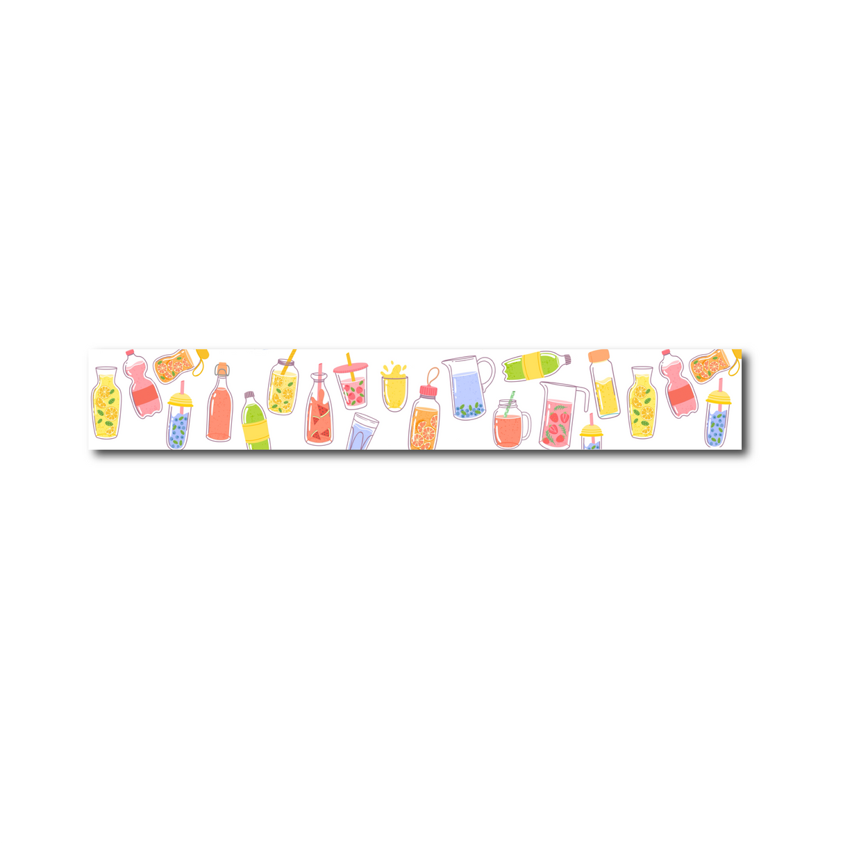 Refreshing Drinks Washi Tape