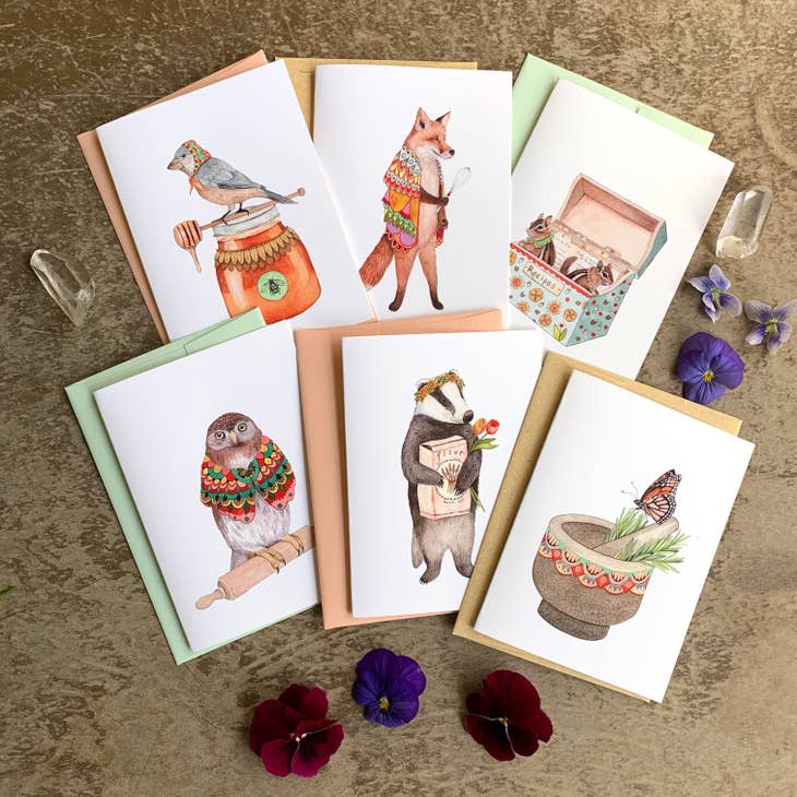 Woodland Kitchen - Small Card Pack