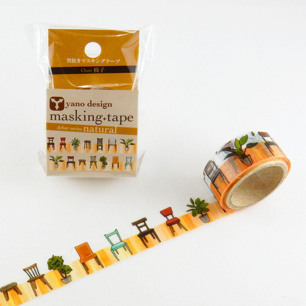 Chair Washi Tape Yano Design Round Top