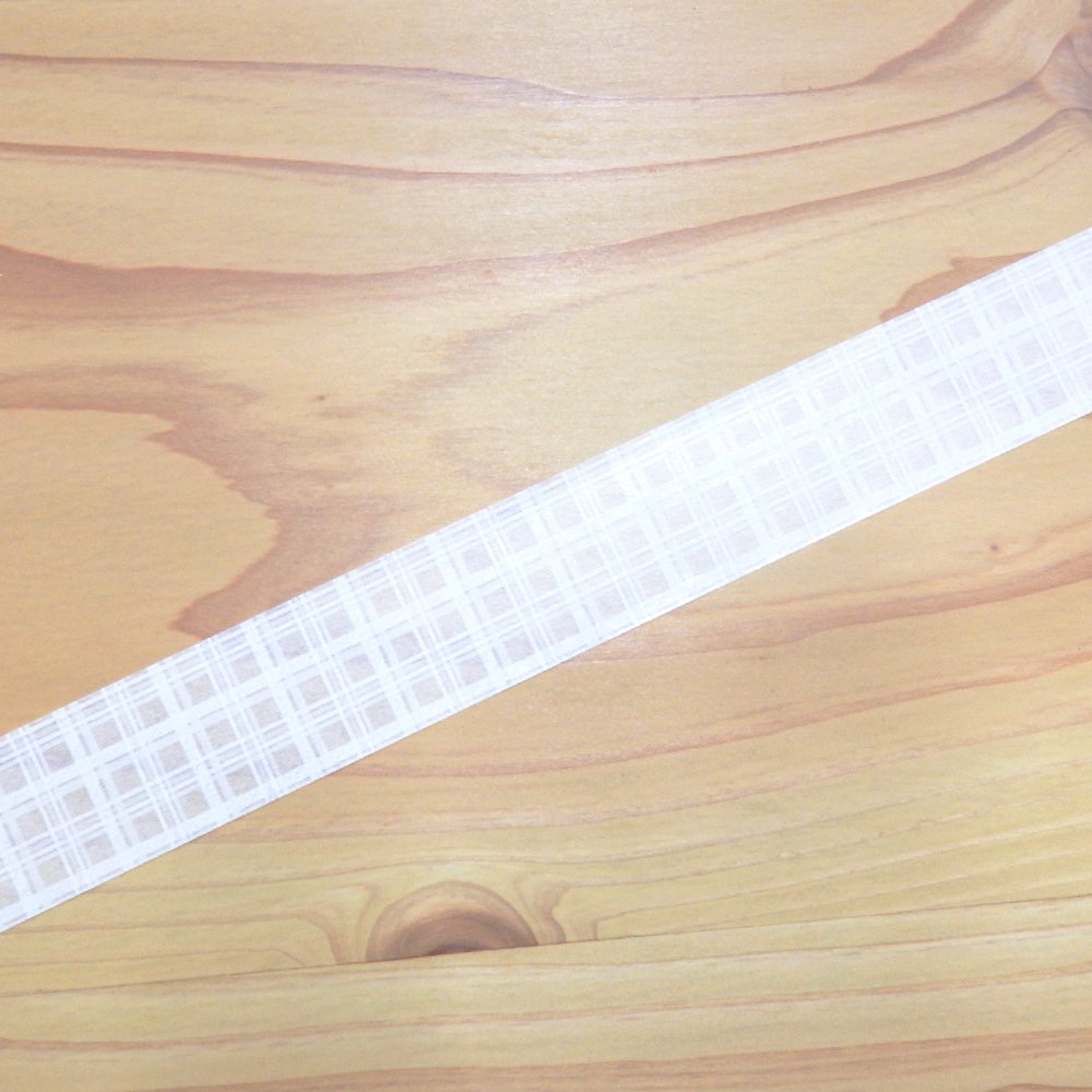 White Check Washi Tape Yano Design