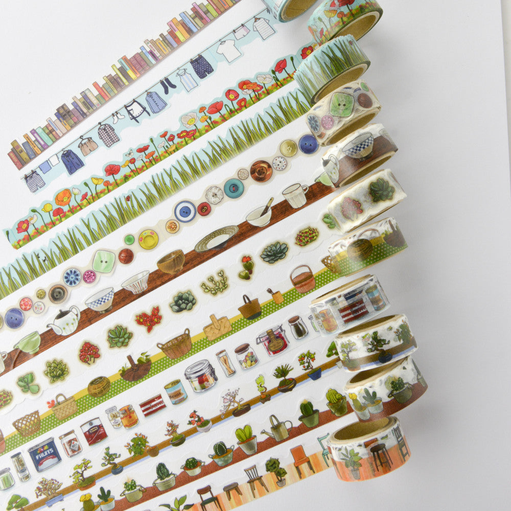 Chair Washi Tape Yano Design Round Top