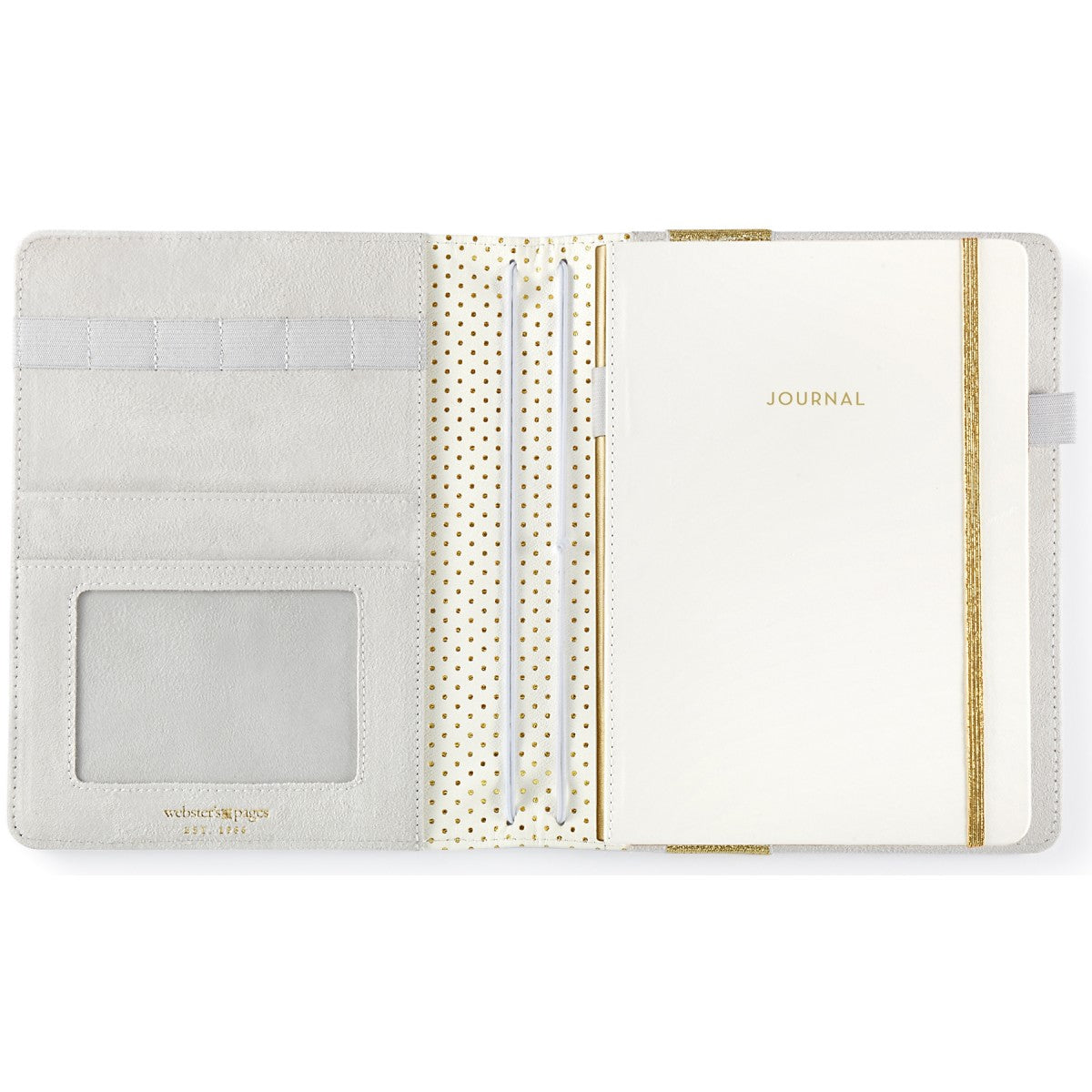 A5 Bullet Planner Kit Gold Stripe
