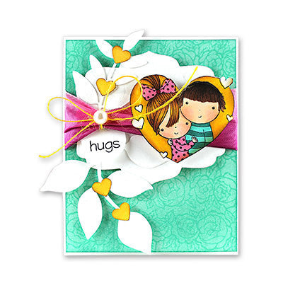 Sello de goma con forma de estrella • Sello de goma de pareja Penny Black