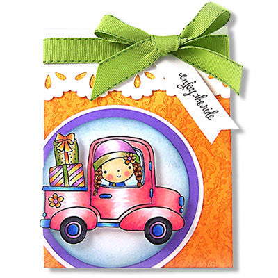 Sello de goma Scooter Mimi